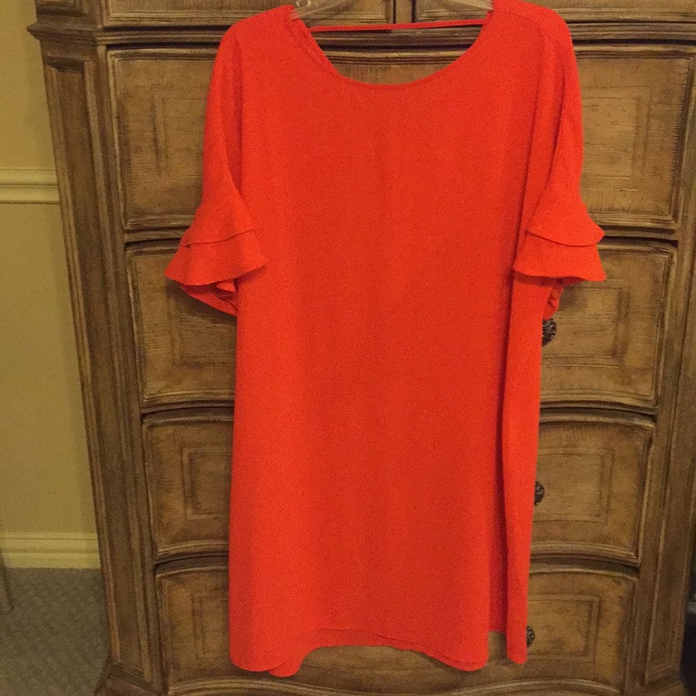 Bell sleeve dress